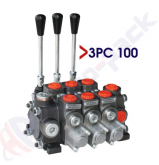 product 100 литра Секционен контролен клапан, 3PC100 , три намотки , G 3/4" , отворена централна намотка thumb