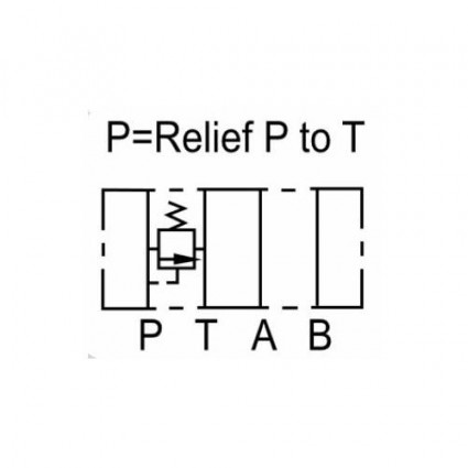 product NG6 (CETOP 3) αρθρωτή βαλβίδα εκτόνωσης πίεσης, MR 02 W , 35 L/min, A & B ports image thumb