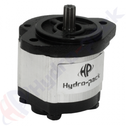 product Pompă hidraulică cu roți din grupa 20, 16 cc/tour, în sensul acelor de ceasornic, flanșă SAE-A cu 2 șuruburi, arbore SAE canelat cu 9 dinți, 20C16X085W image thumb