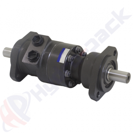 product Хидравличен мотор с двоен вал от серия MRB, 160 cc/rev, прав шлицев вал  25 mm DIN6885 , Овален монтажен фланец с 2 отвора , MRB160C/C image thumb