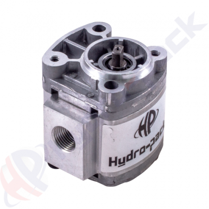product Group 10 Hydraulic Gear Pump , 6.1 cc/rev, clockwise , 2 bolt threaded flange 45.24 mm , dihedral shaft , 10C6.1X001 image thumb