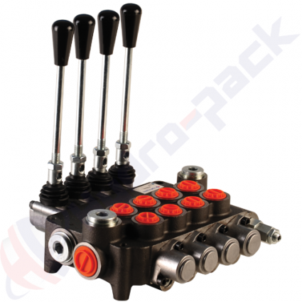 product Supapă de control monobloc de 80 litri, 4P80, patru bobine, G 1/2" , bobină centrală deschisă image thumb