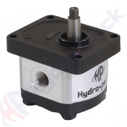 product Group 20 Hydraulic Gear Pump, 10 cc/rev, clockwise , European 4 bolt flange , 1:8 tapered shaft , 20C10X016 image thumb