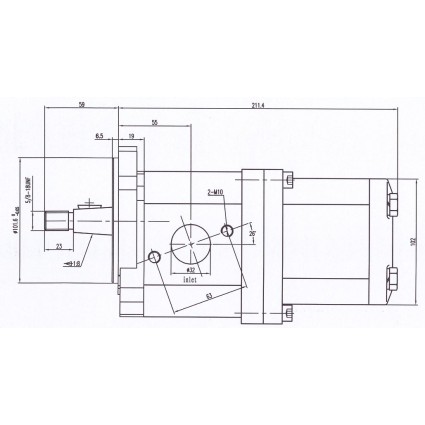 product John Deere hydraulic pump, RE279132 image thumb