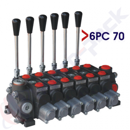 product Секцијски контролни вентил 70 литара, 6PC70 , 6 колутова , G 1/2" , колут са отвореним средиштем image thumb