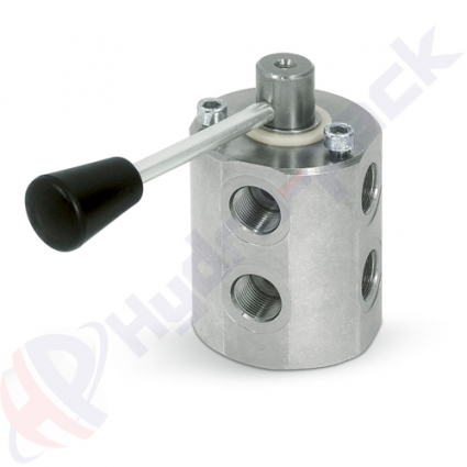 product Supapă de deviere hidraulică cu 6 căi, DF 6A, 60 L/min, G 1/2" , centru închis image thumb