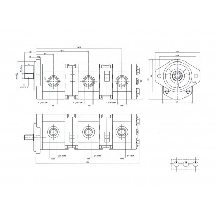 product John Deere hydraulic pump, AZ49120 image thumb