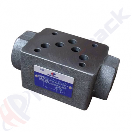 product NG10 (CETOP 5) modular pilot operated check valve, MPC 03 W , 100 L/min, A & B ports image thumb