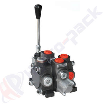 product 100 liter sectional control valve, PC100 , one spool , G 3/4" , open center spool image thumb